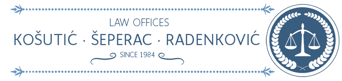 Advokatska kancelarija Košutić - Šeperac - Radenković