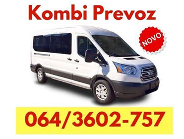 Kombi prevoz robe Nova Pazova - 064 360 27 57
