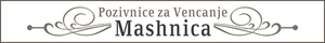 Pozivnice za Vencanje Mashnica