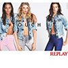 IRINA SHAYK, JOAN SMALLS i STELLA MAXWELL u prolećnoj kampanji za REPLAY TOUCH