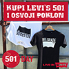 LEVI’S 501 SLAVI 145. ROĐENDAN UZ SPECIJALNU AKCIJU