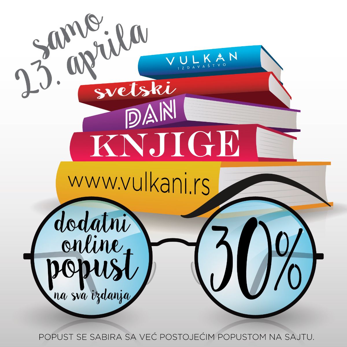 Svetski dan knjige na sajtu Vulkan izdavaštva