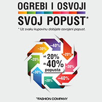 OGREBI & OSVOJI POPUST DO 40% 2019