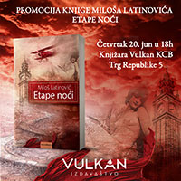 Promocija novog romana Miloša Latinovića: Etape noći